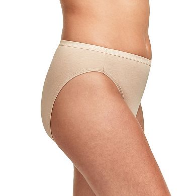 Hanes Ultimate 6-Pack Breathable Cotton Hi Cut Underwear 43H6CC