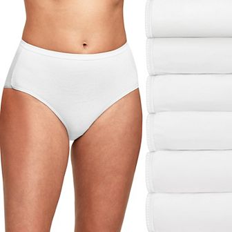 Hanes Ultimate 6-Pack Breathable Cotton Brief Underwear 40H6CC