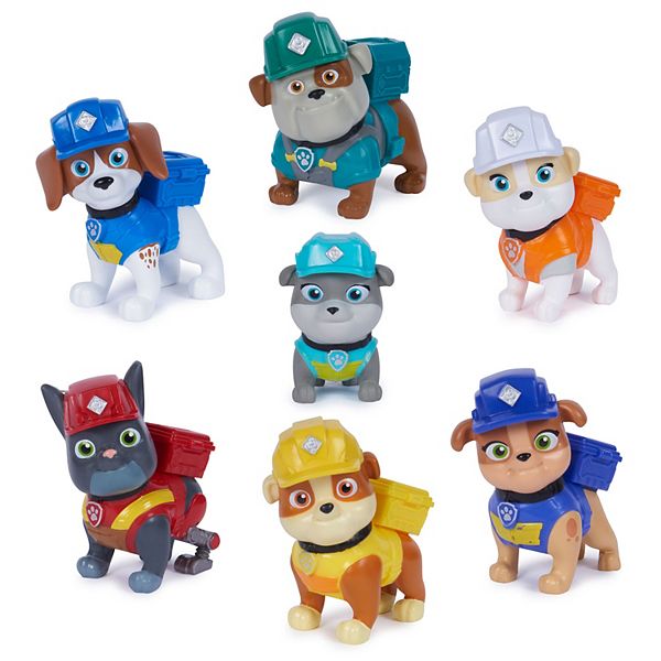 PAW Patrol Rubble & Crew 7pack Collectible Action Figures