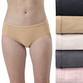 Hanes Ultimate ComfortSoft Women’s Stretch Hipster Underwear, 5-Pack 41W5CS