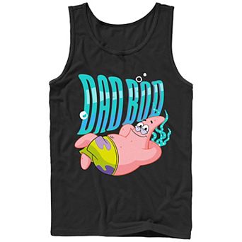Men's SpongeBob SquarePants Dad Bod Patrick Graphic Tank Top