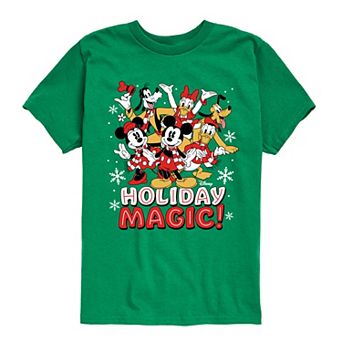 Disney's Mickey Mouse & Friends Boys 8-20 Holiday Magic Graphic Tee