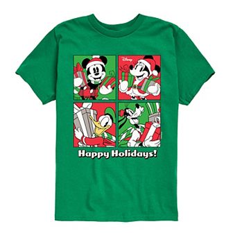 Disney's Mickey Mouse & Friends Boys 8-20 Holidays Graphic Tee