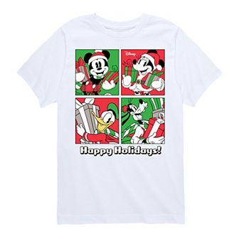 Disney's Mickey Mouse & Friends Boys 8-20 Holidays Graphic Tee