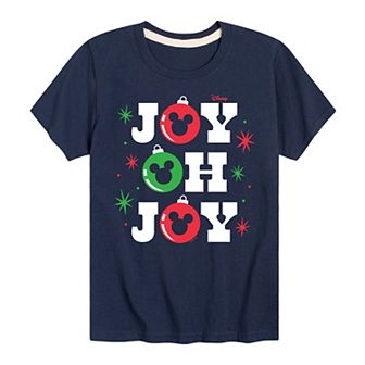 Disney's Mickey Mouse Boys 8-20 Joyy Oh Joy Graphic Tee