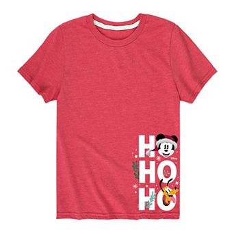 Disney's Mickey Mouse & Friends Boys 8-20 Ho Ho Ho Graphic Tee