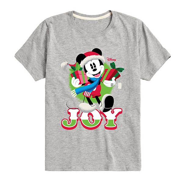 Disney's Mickey Mouse Boys 8-20 Joy Graphic Tee