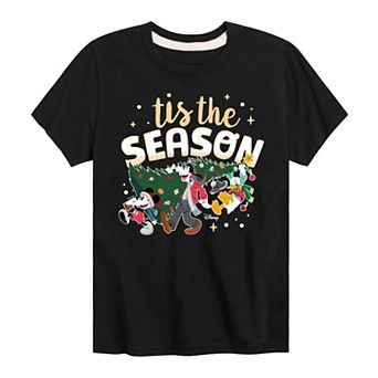 Disney's Mickey Mouse & Friends Boys 8-20 Tis The Season Graphic Tee