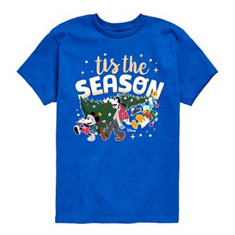 Disney's Mickey Mouse & Friends Boys 8-20 Tis The Season Graphic Tee