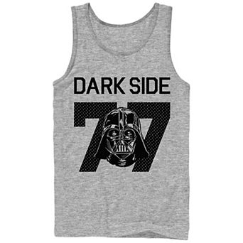Men's Star Wars Dark Side 77 Varsity Graphic Tank Top