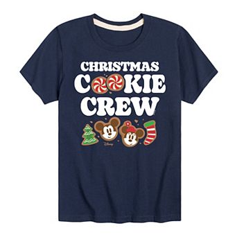 Disney's Mickey Mouse & Friends Boys 8-20 Christmas Cookie Crew Graphic Tee