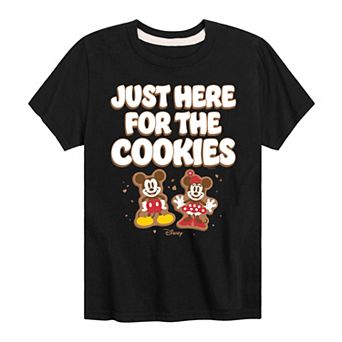 Disney's Mickey Mouse & Friends Boys 8-20 Here For The Cookies Graphic Tee