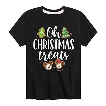 Disney's Mickey Mouse & Friends Boys 8-20 Oh Christmas Treats Graphic Tee