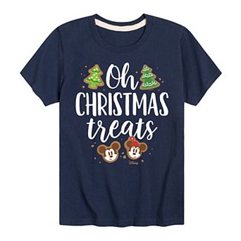 Disney's Mickey Mouse & Friends Boys 8-20 Oh Christmas Treats Graphic Tee