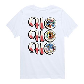 Disney's Mickey Mouse & Friends Boys 8-20 Ho Ho Ho Graphic Tee