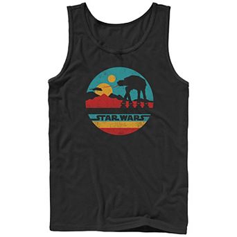 Men's Star Wars Sunset Fight Graphic Tank Top