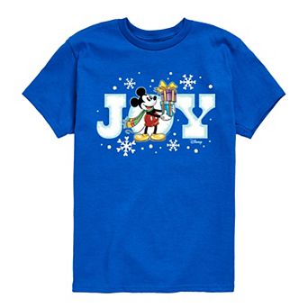 Disney's Mickey Mouse Boys 8-20 Joy Graphic Tee