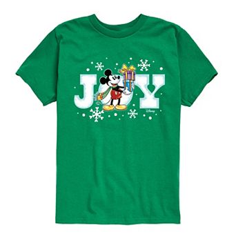 Disney's Mickey Mouse Boys 8-20 Joy Graphic Tee