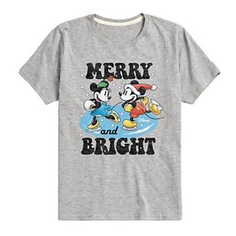 Disney's Mickey Mouse & Friends Boys 8-20 Merry & Bright Graphic Tee