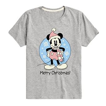 Disney's Mickey Mouse Boys 8-20 Merry Christmas Graphic Tee