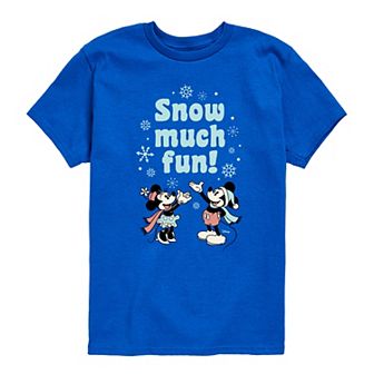 Disney's Mickey Mouse & Friends Boys 8-20 Snow Much Fun Graphic Tee