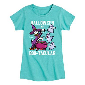 Disney's Daisy Duck Girls 7-16 Halloween Is Boo-tacular Graphic Tee