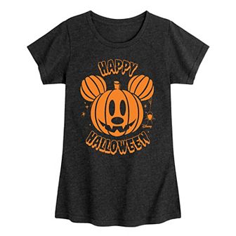 Disney's Mickey Mouse Girls 7-16 Pumpkin Graphic Tee