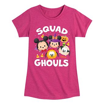 Disney's Mickey Mouse & Friends Girls 7-16 Squad Ghouls Graphic Tee