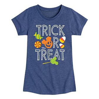 Disney's Girls 7-16 Trick Or Treat Graphic Tee