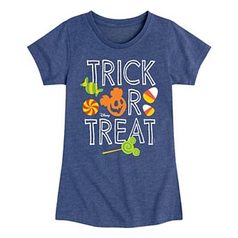 Disney's Girls 7-16 Trick Or Treat Graphic Tee