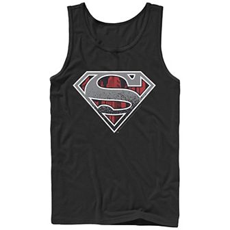 Men's DC Comics Superman Concrete Logo Graphic Tank Top