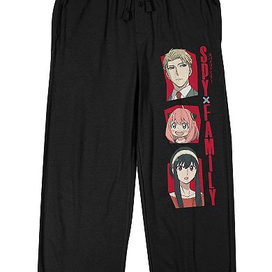 Men's Spy X Family Characters Pajama Pants