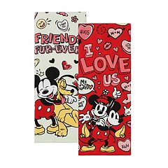 Disney Oven Mitt Pot Holder & Dish Towel 3 pc Kitchen Set (Mickey Mouse  Green)