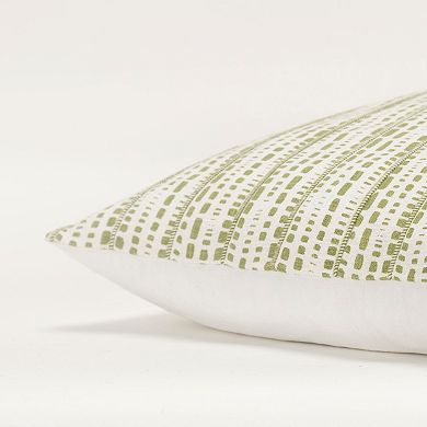 Rizzy Home Tess Cotton Throw Pillow