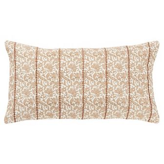 Rizzy Home Mila Lumbar Throw Pillow