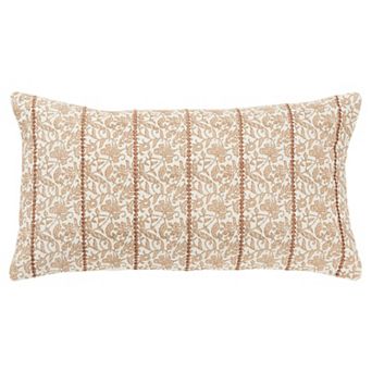 Rizzy Home Mila Lumbar Throw Pillow