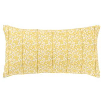 Rizzy Home Mila Lumbar Throw Pillow