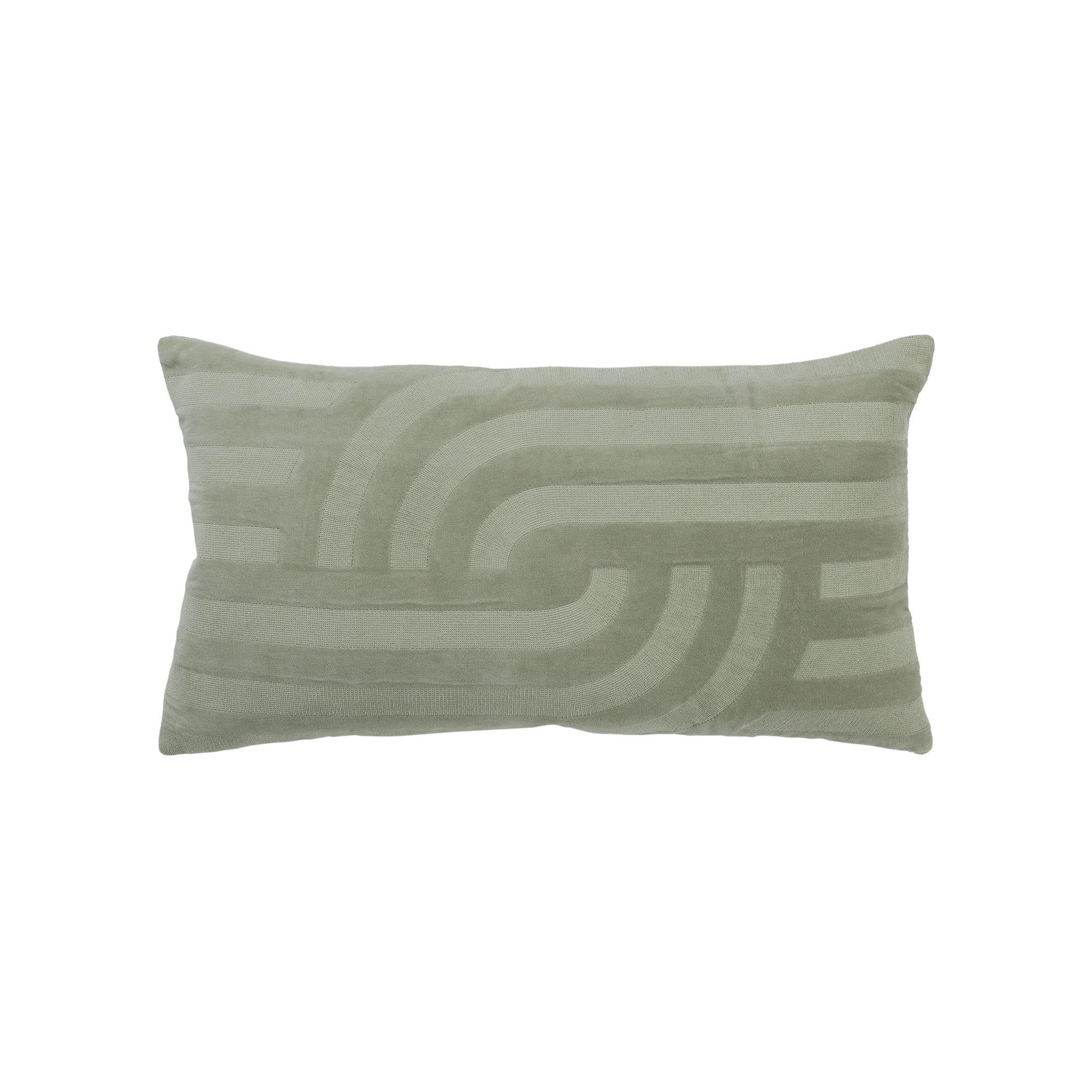 Rizzy Home Mina Throw Pillow, Green