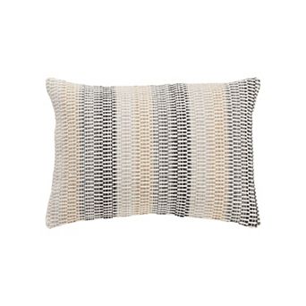 Rizzy Home Paige Lumbar Striped Throw Pillow