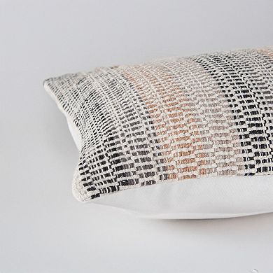 Rizzy Home Paige Lumbar Striped Throw Pillow