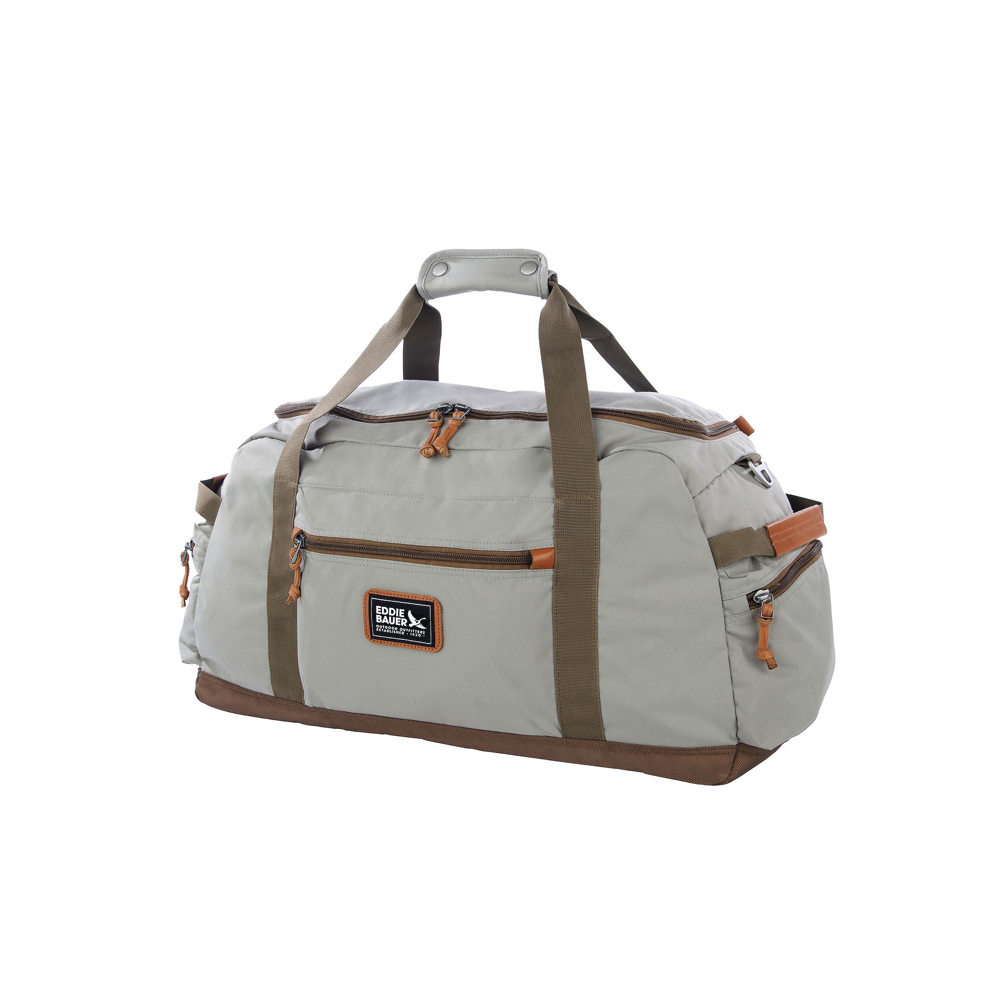 Eddie Bauer Bygone 45L Duffel, Light Grey Gray