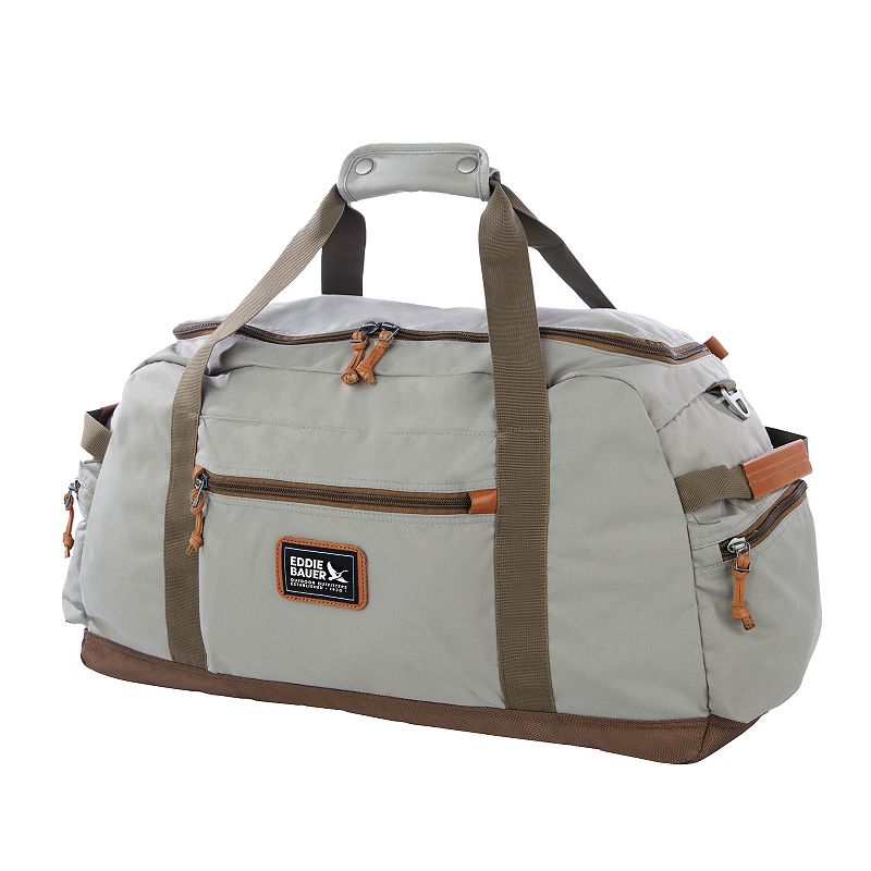 Eddie Bauer Bygone 45L Duffel, Light Grey Gray