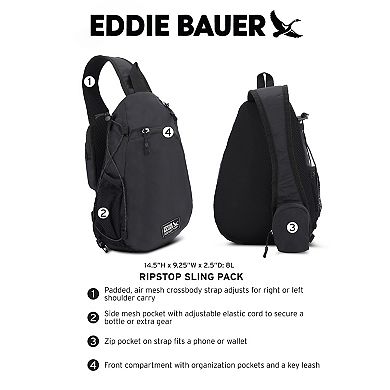 Eddie Bauer Ripstop 8L Sling Pack