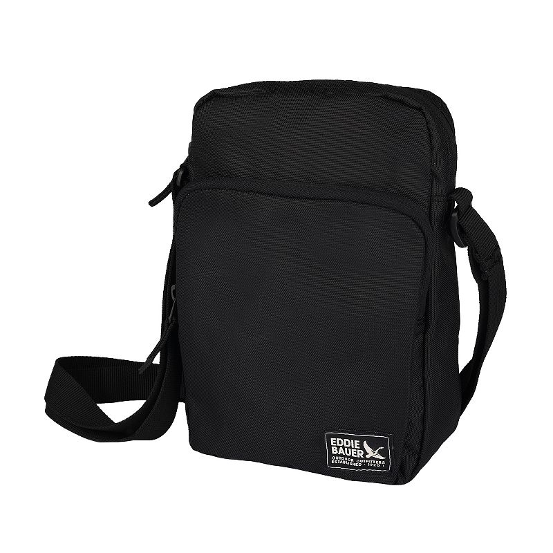 Eddie Bauer Jasper Crossbody Bag, Black