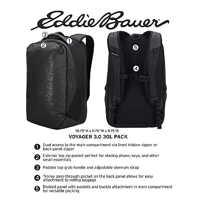 Eddie Bauer Voyager 3.0 30L Backpack