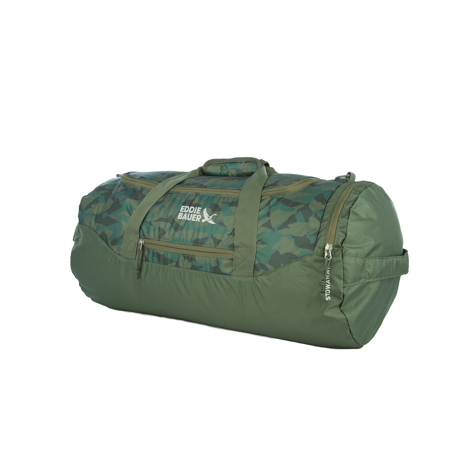 Eddie Bauer Stowaway 45L Duffel Bag, Sprig