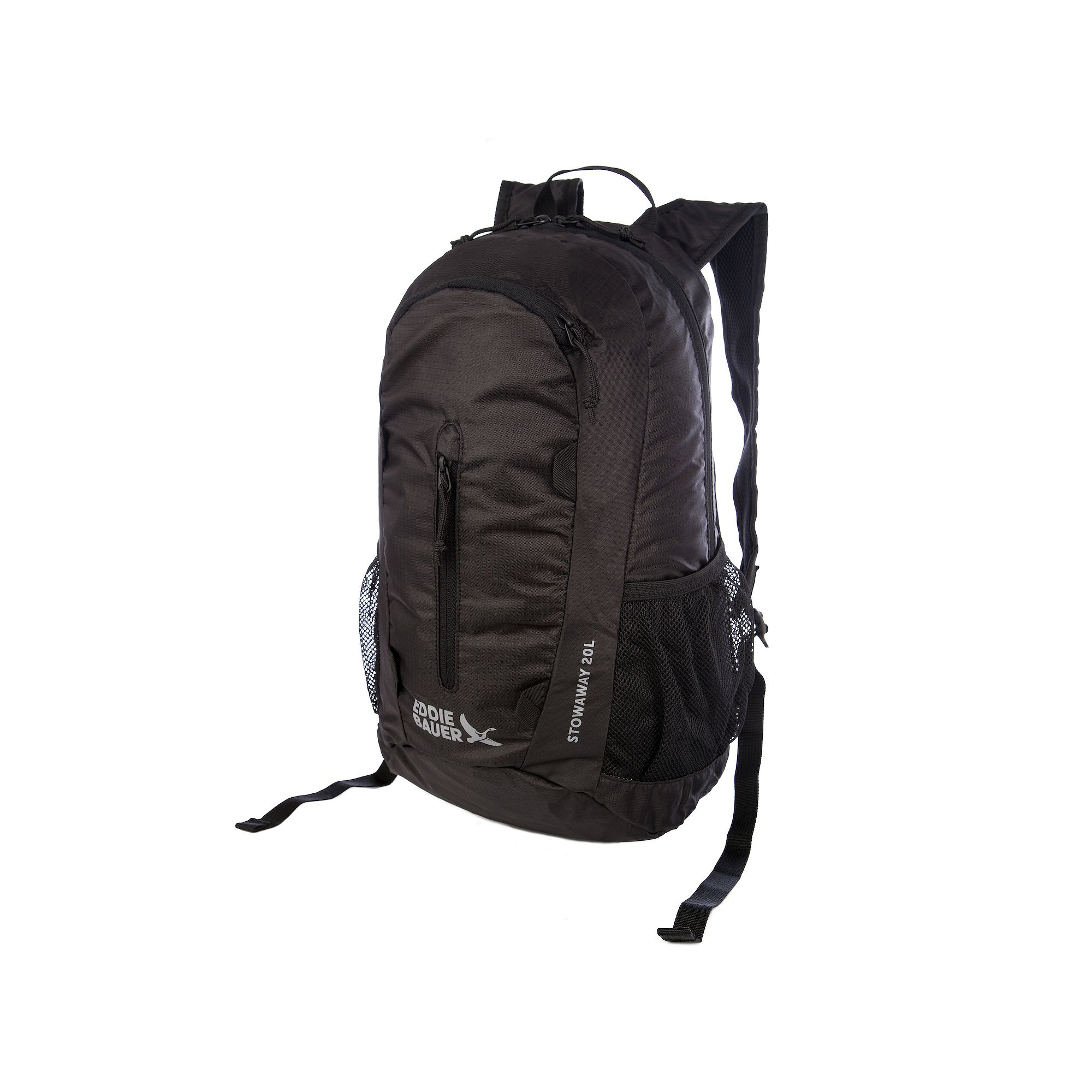 Eddie Bauer Stowaway Packable 20L Daypack, Black