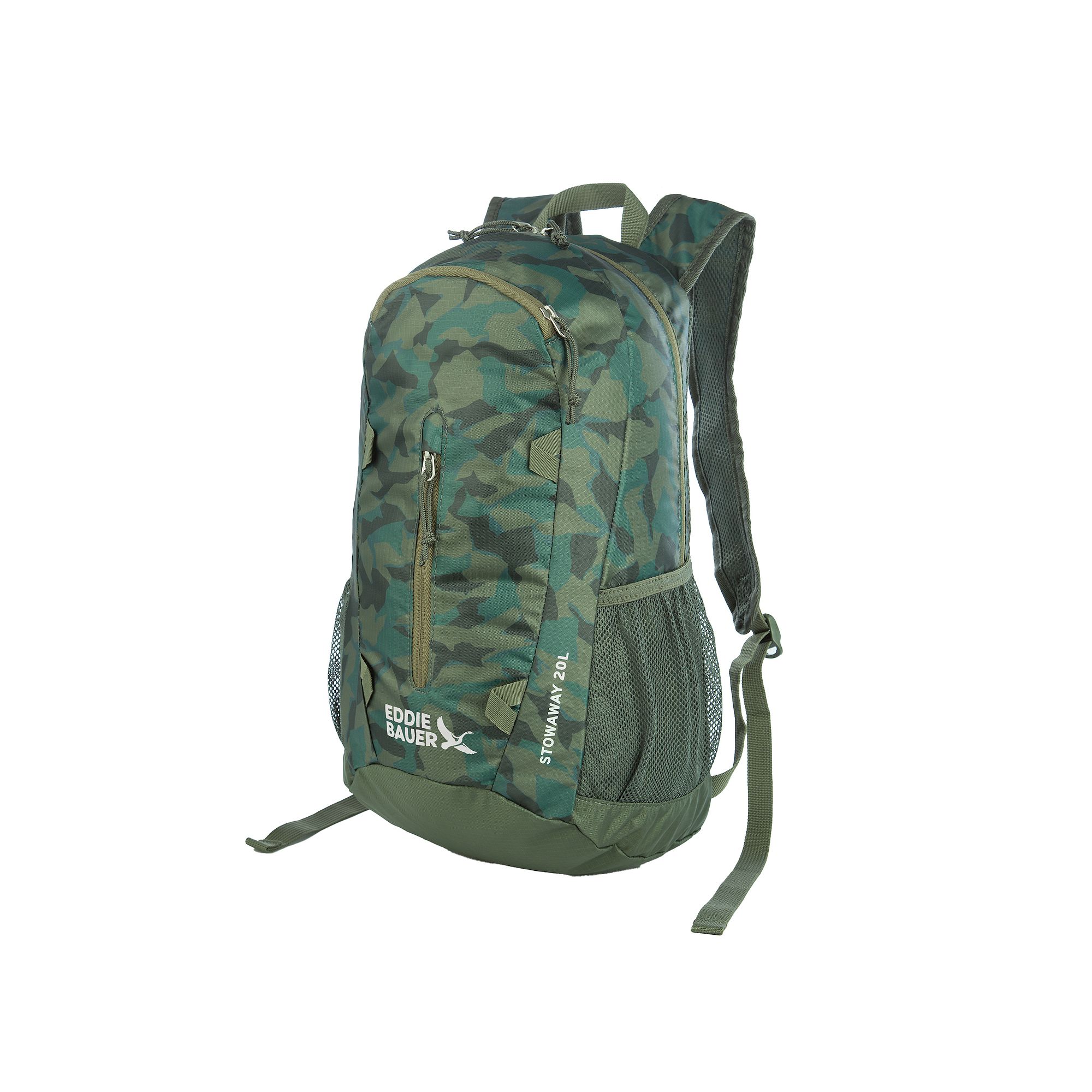 Eddie Bauer Stowaway Packable 20L Daypack, Sprig