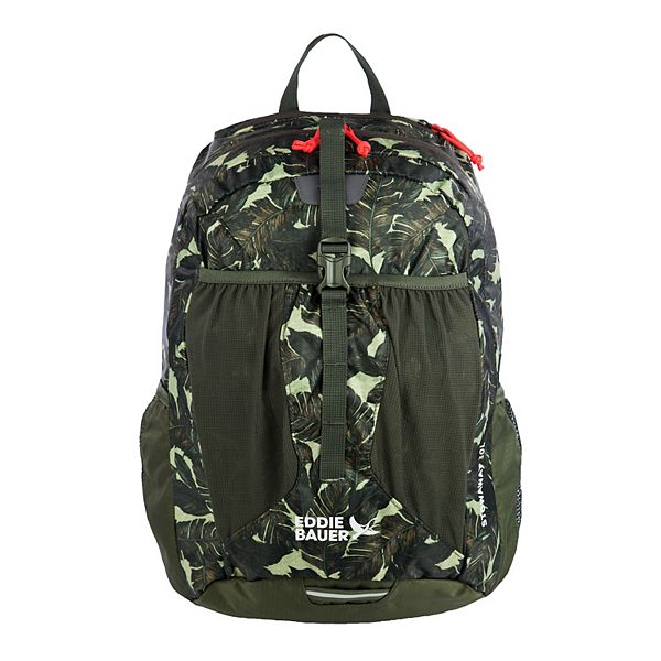 eddie bauer vs north face backpacks Montlake Backpack | Travel | Commuting | Laptop | Everyday Carry | 27L it has a hydration port and tube keeper on the shoulder strap as well as a padded laptop sleeve Eddie Bauer Stowaway Packable 30