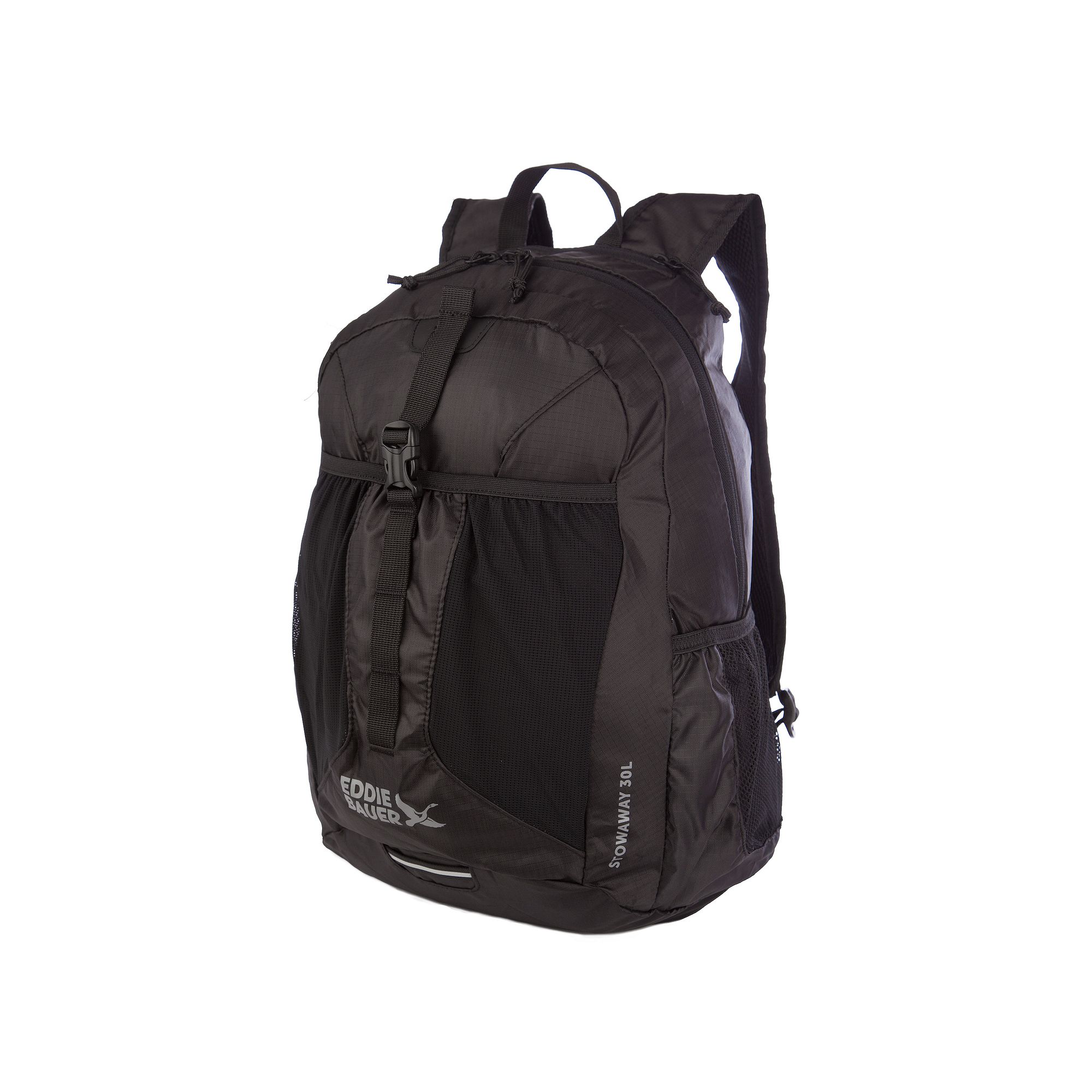 Eddie Bauer Stowaway Packable 30L Daypack, Black